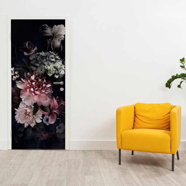 Fototapeta na dveře - Kytice (95x205cm)