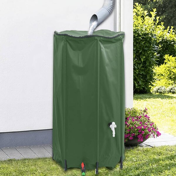 Nádrž na vodu s kohoutkem skládací 380 l PVC