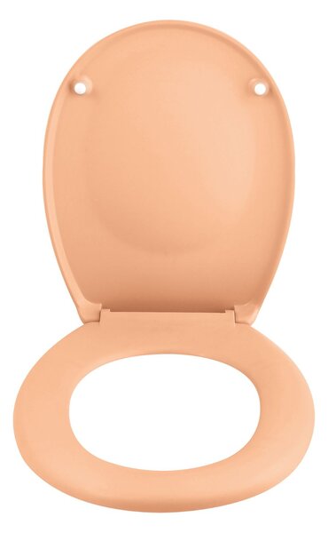 Spirella WC prkénko NEELA, soft-close, matně broskové, duroplast