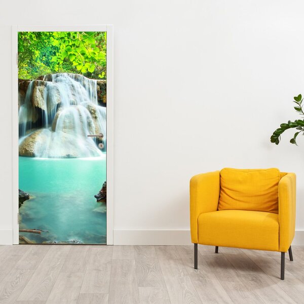 Fototapeta na dveře - Vodopády (95x205cm)