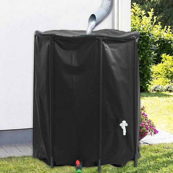 Nádrž na vodu s kohoutkem skládací 1 250 l PVC