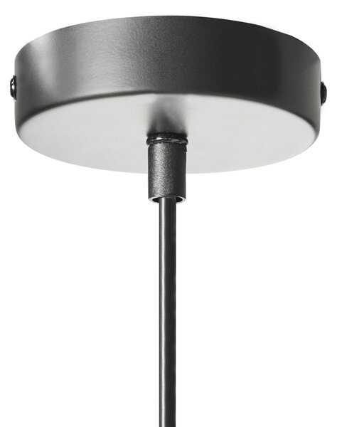 Závěsná lampa BELESSA Len Světle béžová