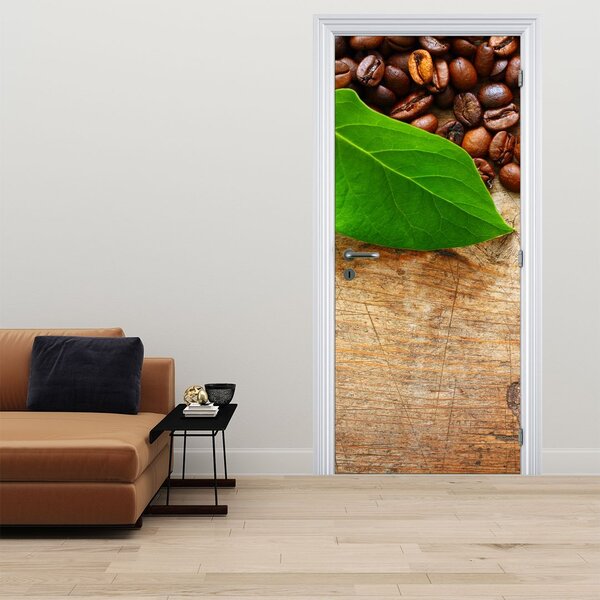 Fototapeta na dveře - Káva (95x205cm)
