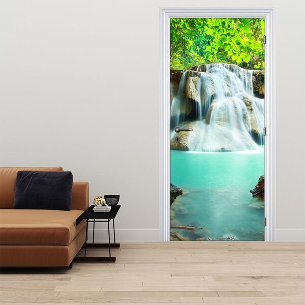 Fototapeta na dveře - Vodopády (95x205cm)