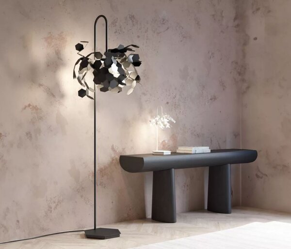 Zava Andromeda, bílá stolní lampa, 1xE14, výška 58cm