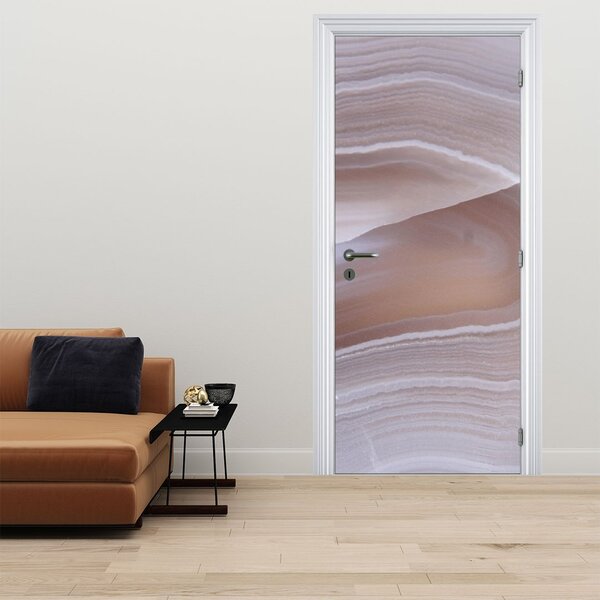 Fototapeta na dveře - Mramorový achát (95x205cm)