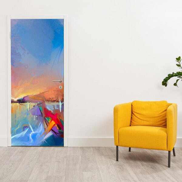 Fototapeta na dveře - Západ slunce (95x205cm)
