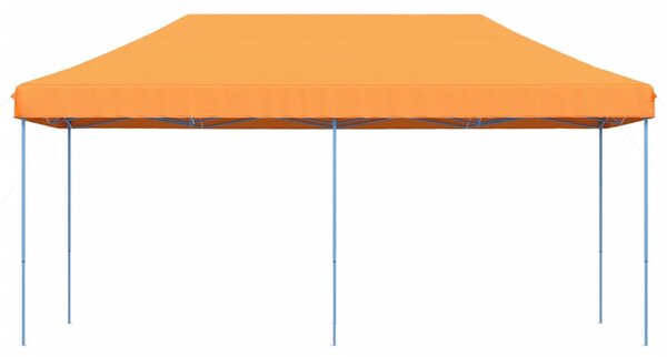 Skládací party stan pop-up oranžový 580 x 292 x 315 cm