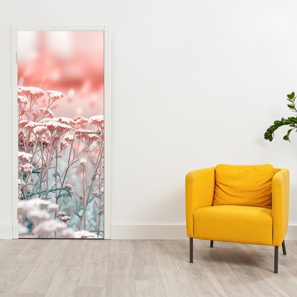 Fototapeta na dveře - Luční květy (95x205cm)