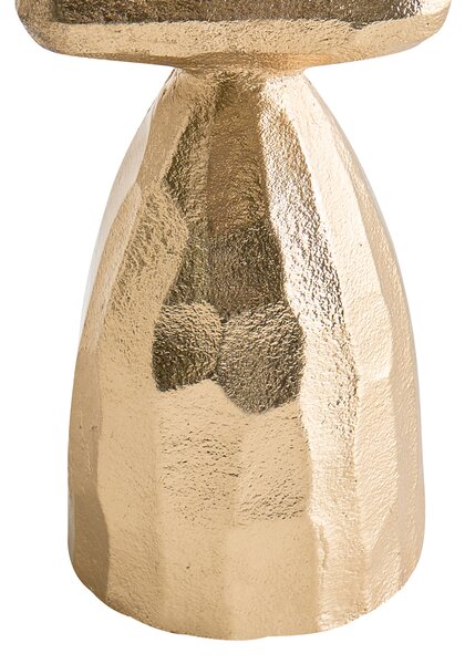 Svícen KRADENIK Kov 33 cm Zlatá