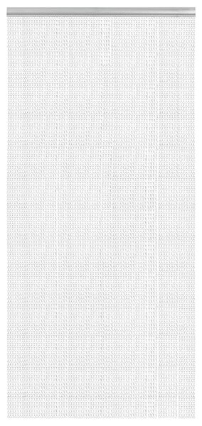 Řetízkový dveřní závěs proti hmyzu 100 x 226 cm hliník
