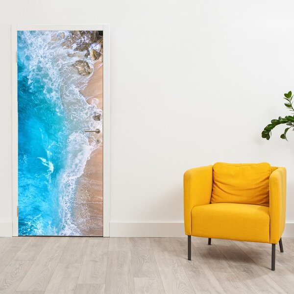Fototapeta na dveře - Pláž v Indonésii (95x205cm)