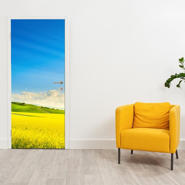 Fototapeta na dveře - Jarní nebe (95x205cm)
