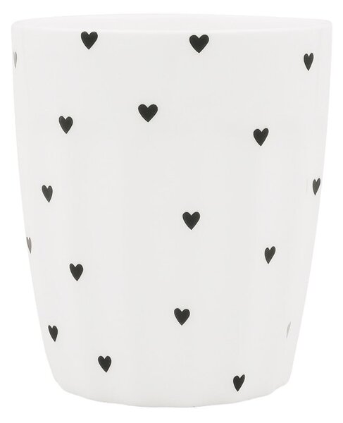 Porcelánový hrnek Mini Hearts 290 ml – dark blue