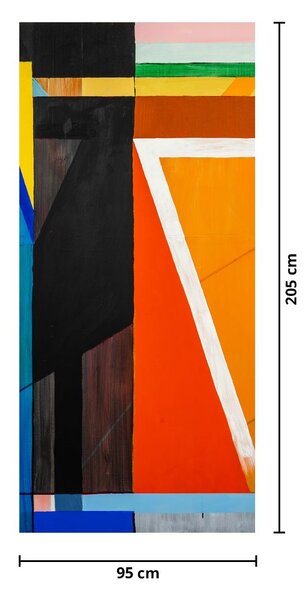 Fototapeta na dveře - Geometrie (95x205cm)