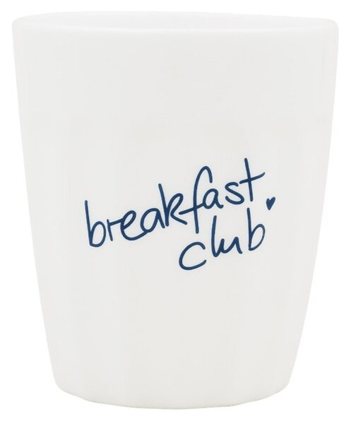 Porcelánový hrnek Breakfast Club 290 ml – dark blue