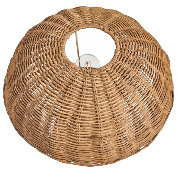 Stolní lampa Houba ALERO Ratan Přírodní