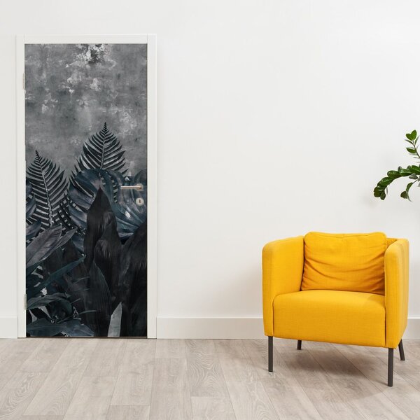 Fototapeta na dveře - Palmové listy (95x205cm)