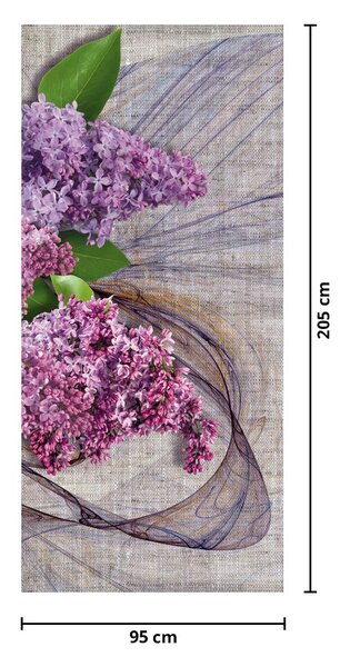 Fototapeta na dveře - Šeřík (95x205cm)