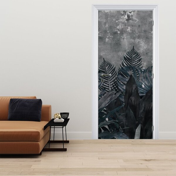 Fototapeta na dveře - Palmové listy (95x205cm)
