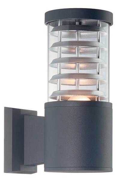 Ideal Lux - Venkovní nástěnné svítidlo TRONCO 1xE27/42W/230V IP44 antracit