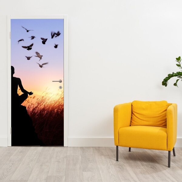 Fototapeta na dveře - Meditace (95x205cm)