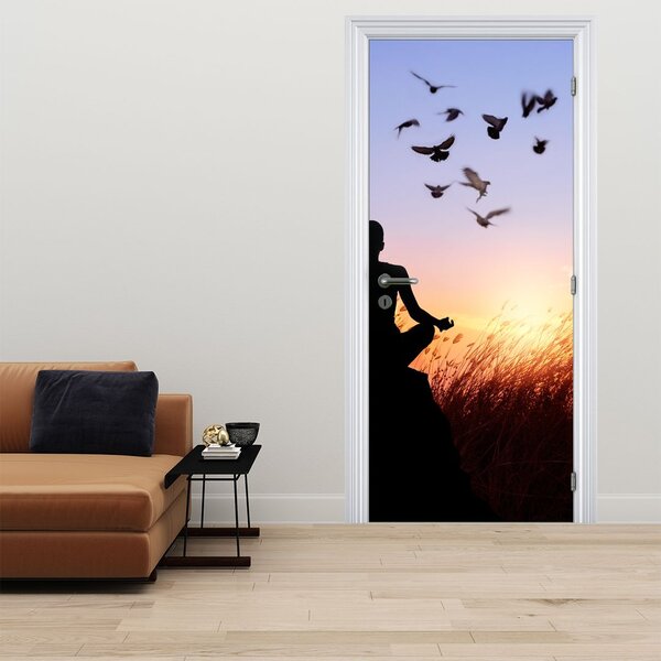 Fototapeta na dveře - Meditace (95x205cm)