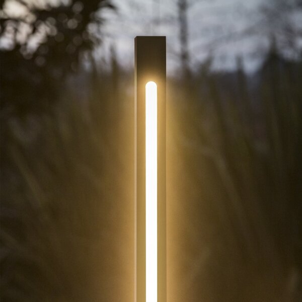 Ideal Lux - LED Venkovní lampa JEDI LED/7W/230V 40 cm CRI 90 IP65 antracit