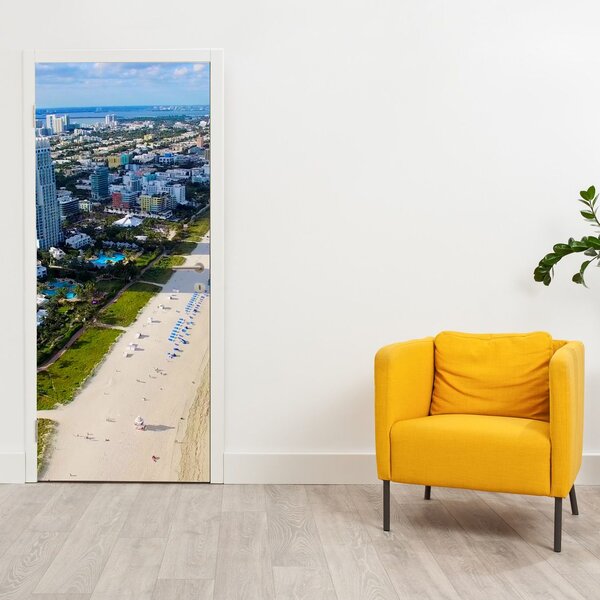 Fototapeta na dveře - Miami (95x205cm)
