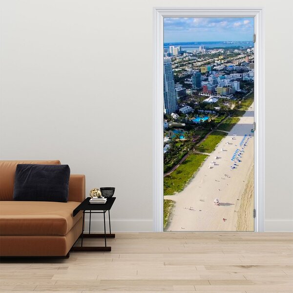 Fototapeta na dveře - Miami (95x205cm)