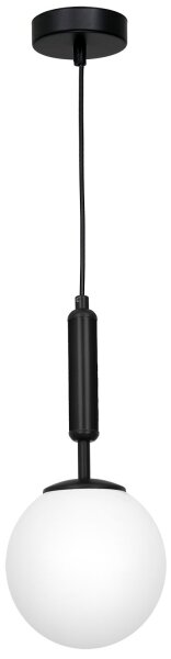 Lustr na lanku SPIRA 1xE14/15W/230V černá