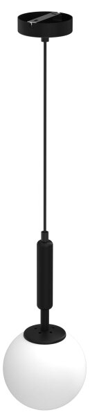 Lustr na lanku SPIRA 1xE14/15W/230V černá