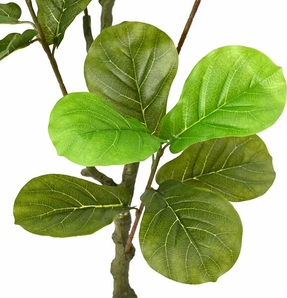 Umělý strom Ficus 30 listů 125 cm zelený