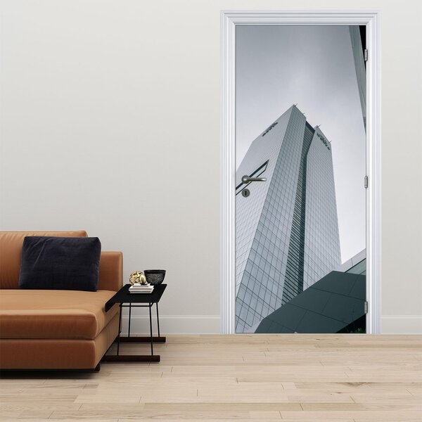 Fototapeta na dveře - Mrakodrap (95x205cm)