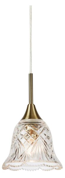 Markslöjd 109011 - Lustr na lanku LUNA 1xE14/40W/230V mosaz