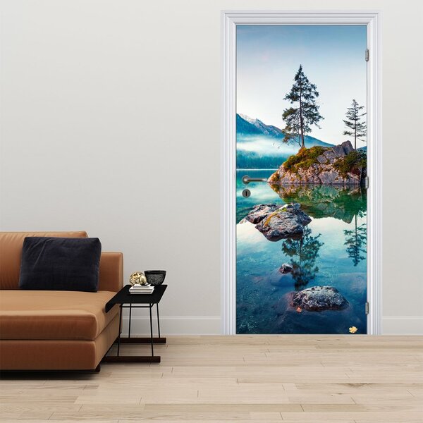 Fototapeta na dveře - Jezero Hintersee (95x205cm)