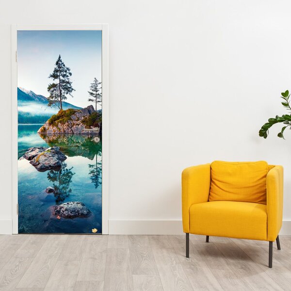 Fototapeta na dveře - Jezero Hintersee (95x205cm)