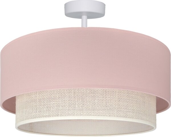 Brilagi - LED Přisazený lustr BOHO BOBO 1xE27/60W/230V pr. 40 cm růžová/krémová