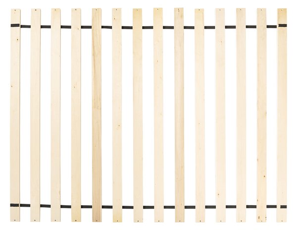 Postel Umělý samet LUBBON 140 x 200 cm Krémově bílá