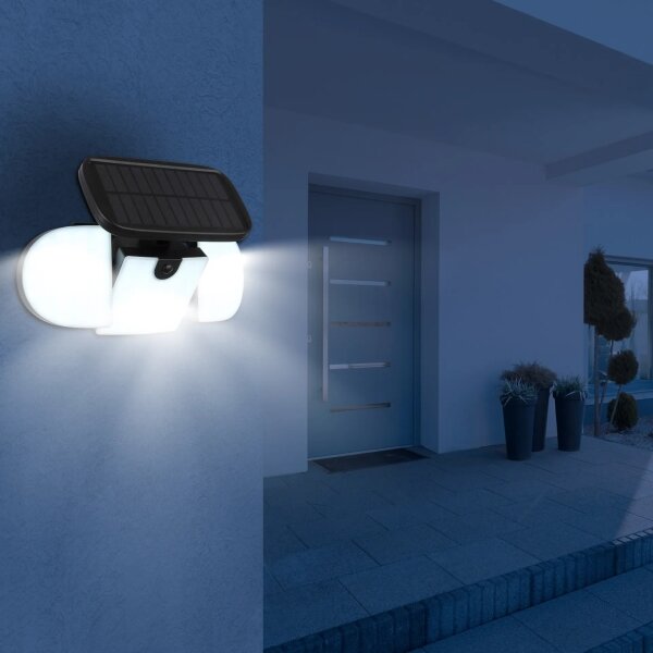 Globo 36498 - LED Solární svítidlo se senzorem LED/10W/3,7V IP44