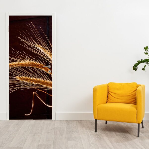 Fototapeta na dveře - Detail žitného klasu (95x205cm)