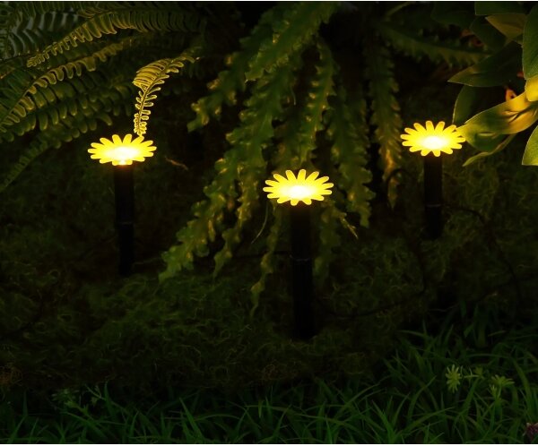 Globo 36354-5 - LED Solární řetěz 5xLED/0,06W/3V IP44 květy