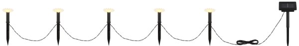 Globo 36354-5 - LED Solární řetěz 5xLED/0,06W/3V IP44 květy