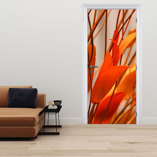 Fototapeta na dveře - Okvětní lístky (95x205cm)