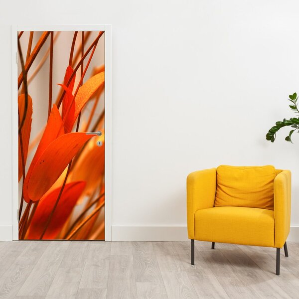 Fototapeta na dveře - Okvětní lístky (95x205cm)