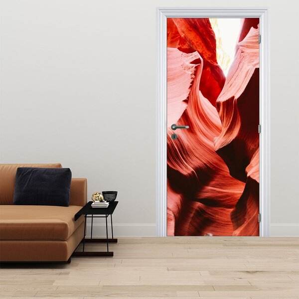 Fototapeta na dveře - Červené skály (95x205cm)