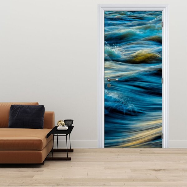 Fototapeta na dveře - Vlny (95x205cm)