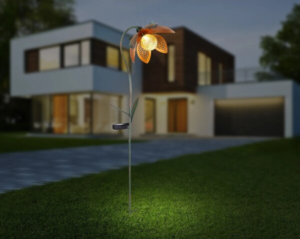 Globo 33653 - LED Solární svítidlo LED/0,06W/3,2V IP44 květ