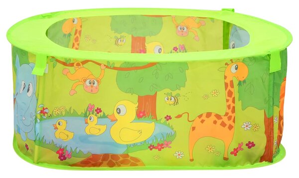 Suchý bazén s 300 míčky pro děti 75 x 75 x 32 cm
