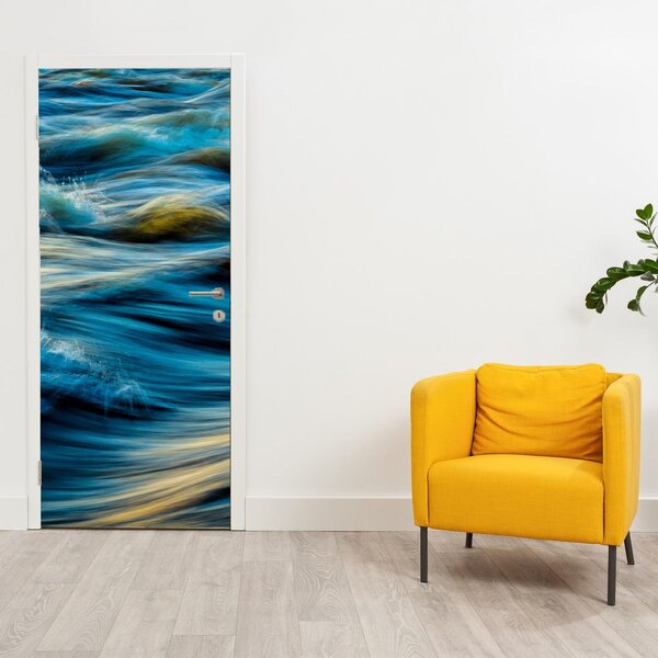 Fototapeta na dveře - Vlny (95x205cm)